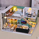 Румбокс Вілла спокійне життя DIY Villa Quiet Life Інтер'єрний конструктор M-039 + купол, фото 7