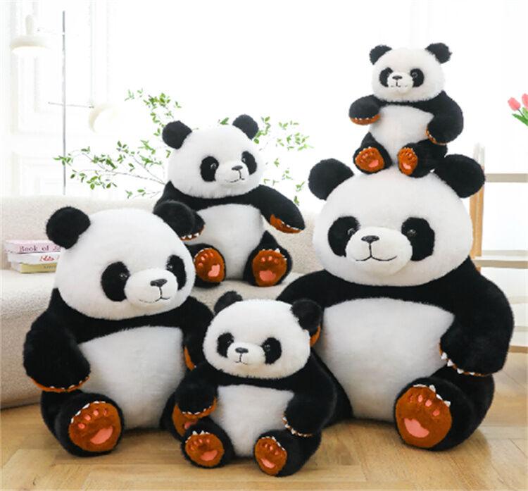 Плюшева панда в сидячому положенні висота 52 см, фото 1