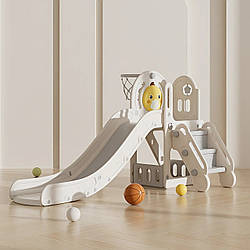 Ігровий комплекс 3в1 Terrio “Ducky” Біло-сіра