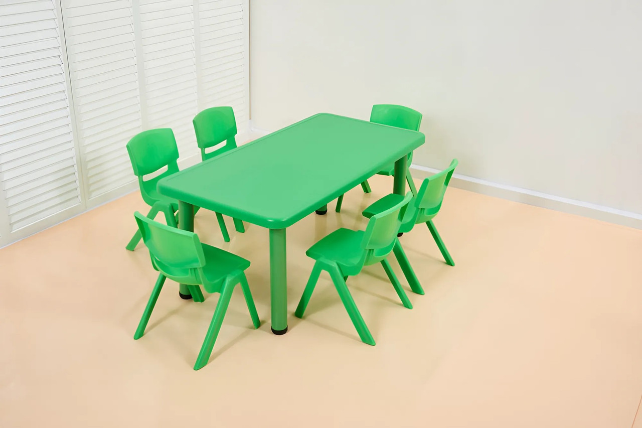 Дитячий столик з стільцями Terrio Салатовий, фото 1