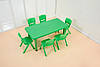 Дитячий столик з стільцями Terrio Салатовий, фото 2