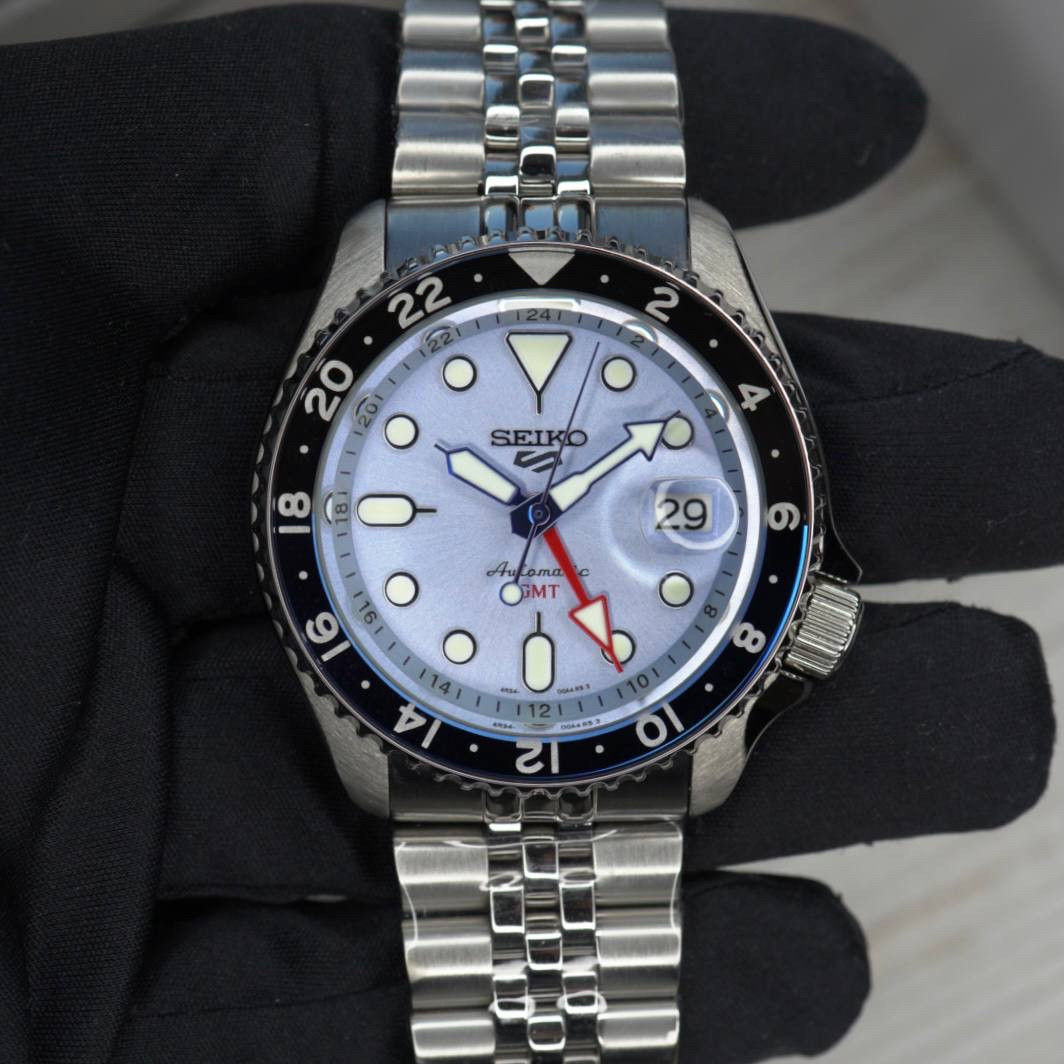 Годинник Seiko 5 Sports SSK029 GMT Automatic Ice Blue