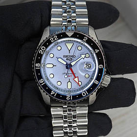 Годинник Seiko 5 Sports SSK029 GMT Automatic Ice Blue