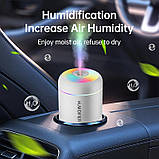 Ефірний дифузор для ефірних олій масел USB міні. Аромадифузор ароматизатор для дому автомобіля машини Білий, фото 4