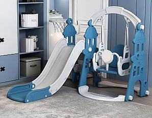 Дитячий ігровий комплекс 3в1 Terrio "Castle" Синій