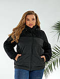 Жіноча весняна куртка великого розміру новинка 2025, фото 2