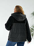 Жіноча весняна куртка великого розміру новинка 2025, фото 5