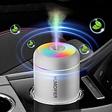 Ефірний дифузор для ефірних олій масел USB міні. Аромадифузор ароматизатор для дому автомобіля машини Білий, фото 7