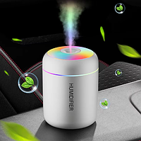 Ефірний дифузор для ефірних олій масел USB міні. Аромадифузор ароматизатор для дому автомобіля машини Білий