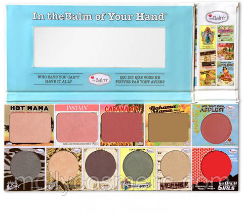 Палітра для макіяжу обличчя In theBalm of Your Hand