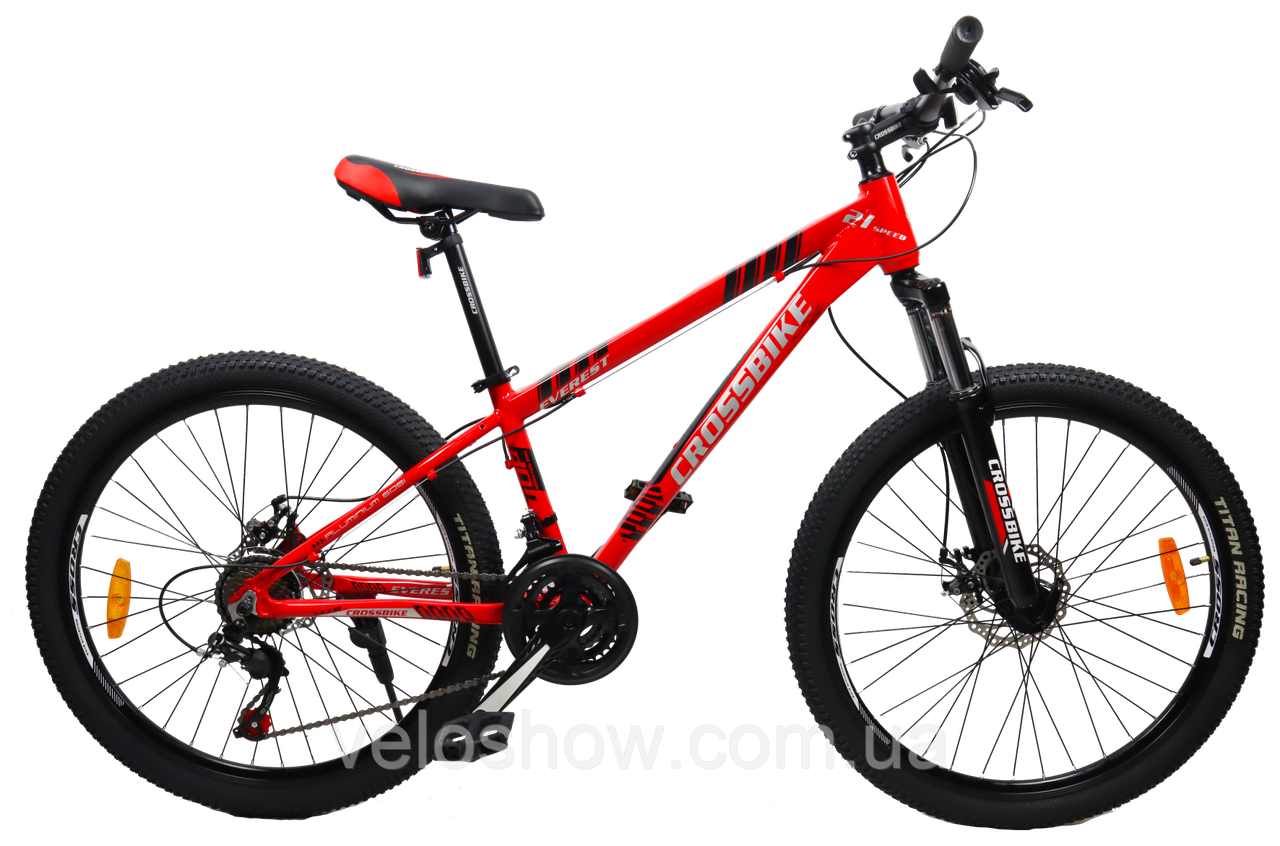 Гірський підлітковий 24 Everest Crossbike алюмінієвий велосипед