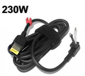 Кабель DC з роз'ємом 12,3*4,73 USB 1,5m для зарядного пристрою Lenovo 4.6 kOm 230W новий