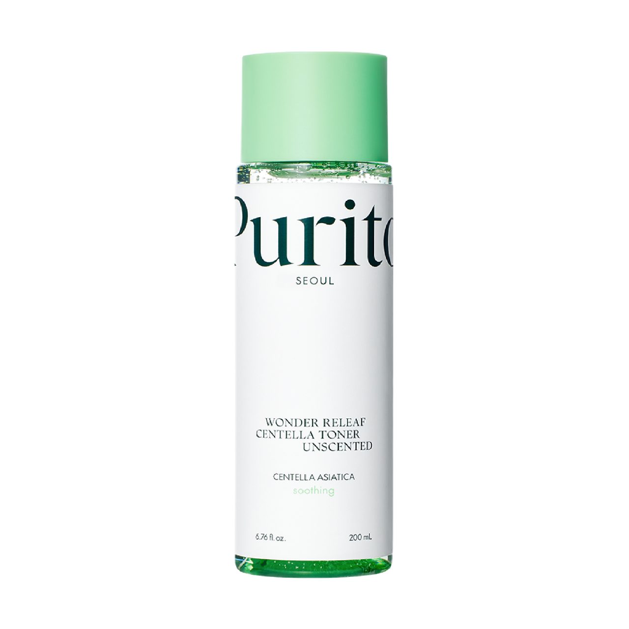 Заспокійливий тонер з центеллою без ефірних олій Purito Seoul Wonder Releaf Centella Toner Unscented 200 мл, фото 1