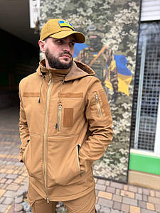 Куртка КОRКА softshell BASIC, gen2, койот