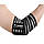 Бинти на лікоть Power System PS-3600 Elbow Wraps Grey/Black(пара), фото 4