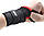 Кистьові бинти Power System PS-6000 Elastic Wrist Support Black/Red, фото 9
