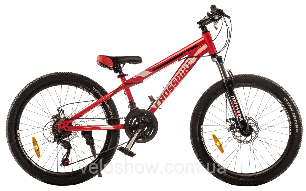 Гірський сталевий 24 Storm Crossbike підлітковий велосипед