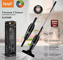 Вертикальний пилосос 2 в 1 з циклонним фільтром RAF R.8709B з насадками, пилозбірник 1 л 600 Вт