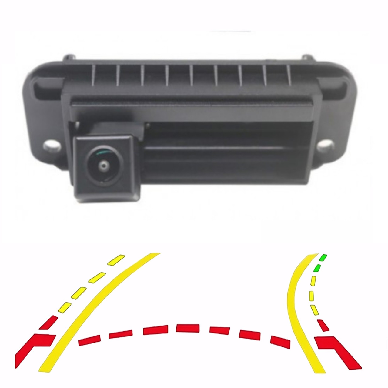 Камера заднього огляду Mercedes-Benz C-Class W204 C180 C200 C260 MB W204 W205 S204 W212 динамічні лінії CVBS