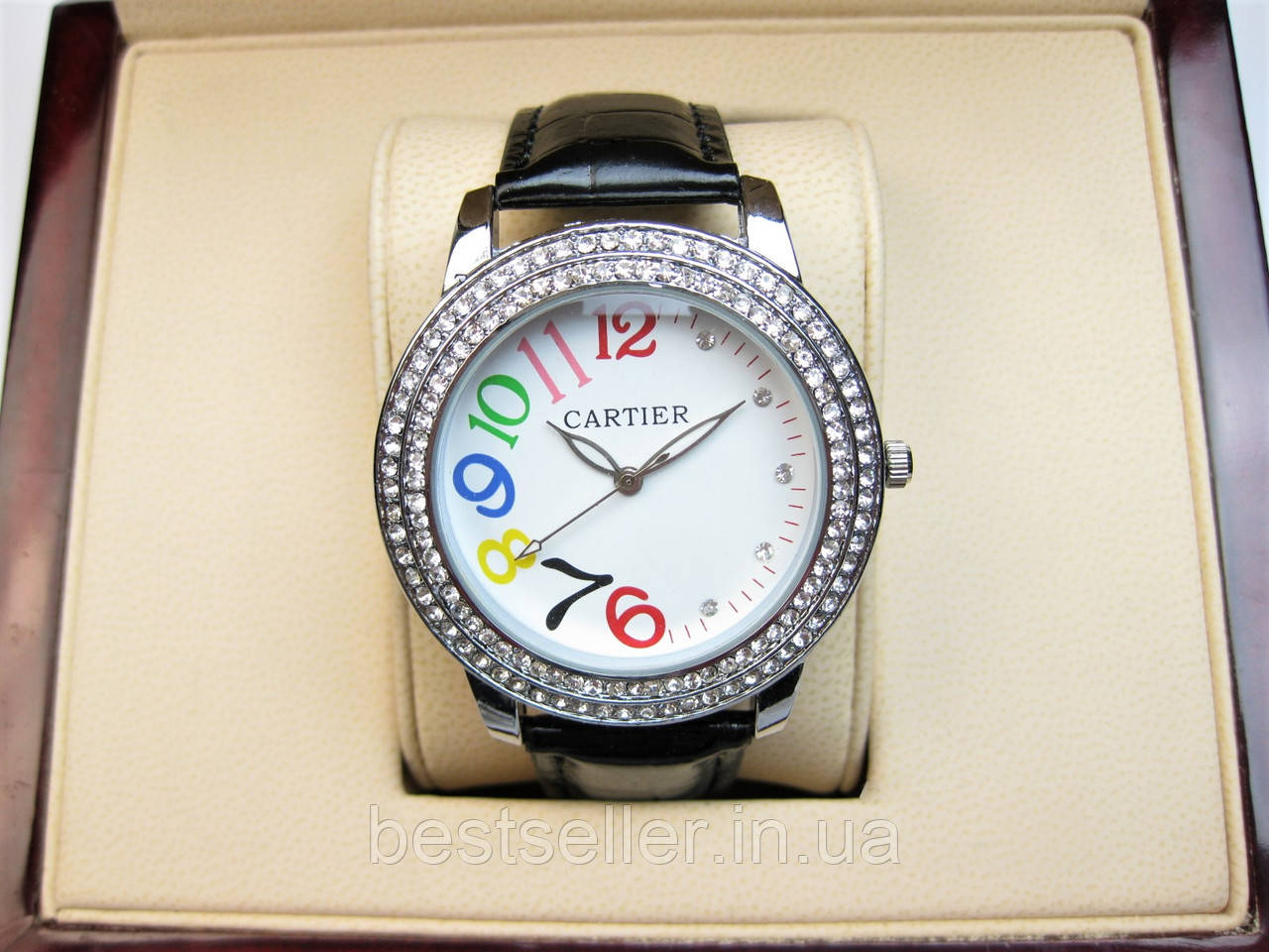 CARTIER RAINBOW DIMONDS 40MM QUARTZ JAPAN