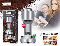 Кавомолка Кавомолка електрична DSP KA-3025 Espresso Coffee Maker подрібнює каву, крупи, спеції 650 Вт