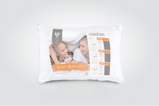 Подушка на молнии Comfort Standart+ 40*60 - фото 7 - id-p458109411