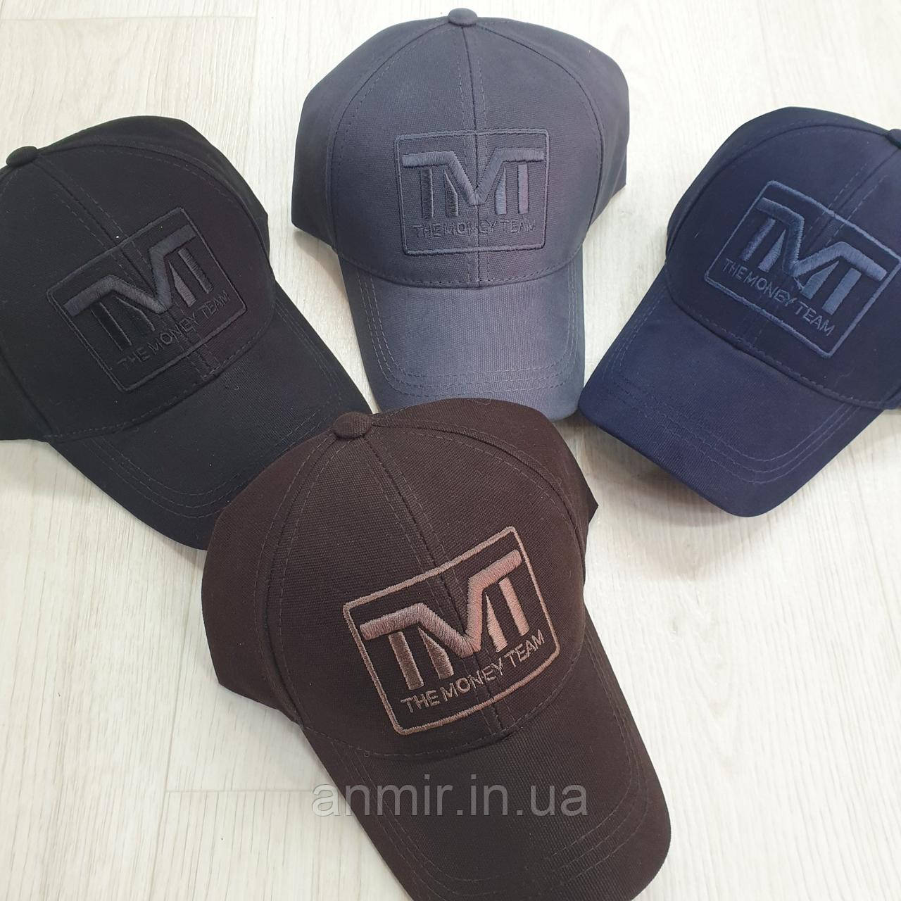 Демісезонна чоловіча кепка THE MONEY TEAM котон 55-61, колір мікс