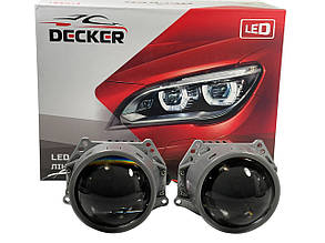 Комплект Bi-Led лінз Decker R5 3.0 12v 55/75 W 5500 K