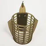 Годівниця фідерна закормова 45*56 мм 40г, фото 2