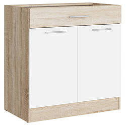 Тумба для кухні нижня 800 мм. з висувною шухлядою Кухонний модуль Еко Нижній модуль на кухню