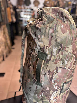 Баул Cordura 100л 1050D (нейлон) 340 гр/м блискавка мультикам, фото 3