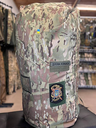 Баул Cordura 100л 1050D (нейлон) 340 гр/м блискавка мультикам, фото 1