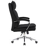 Крісло керівника Olimpic тканина чорна, фото 2