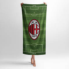 Рушник з принтом «Мілан. Поле успіху. AC Milan. Field of Success»