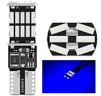 Led лампа w5w T10 12v – синій колір CANBUS (з обманкою). Світлодіодні габаритні лампи