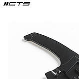 Накладки на лепестки CTS TURBO MK7/7.5 DSG чорні/срібло, фото 6