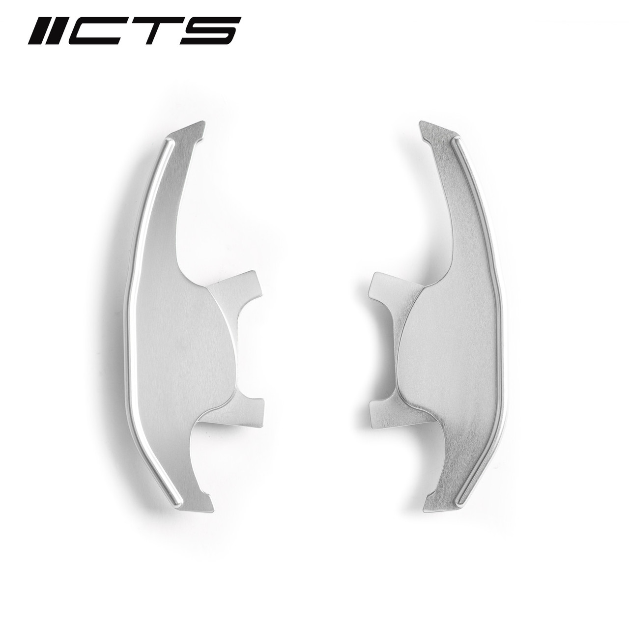 Накладки на лепестки CTS TURBO MK7/7.5 DSG чорні/срібло
