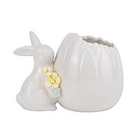 Ємність для зберігання "Пасхальна гармонія" 9 см, колір білий (кераміка)