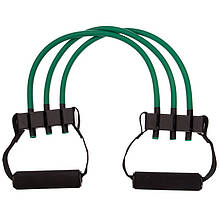 Еспандер грудний NEWDAY, три знімні джгути, регулювання навантаження, SP-8006