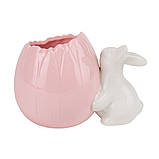 Ємність для зберігання "Пасхальна гармонія" 9 см, колір рожевий (кераміка), фото 3