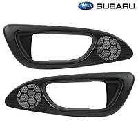 Subaru Impreza 2005-2007 Внутренние накладки на передние двери ручки дверные карты Новые Оригинал