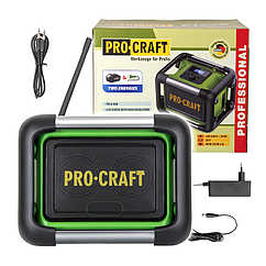 Акумуляторний радіоприймач Procraft PJS20 (Без АКБ і ЗП)