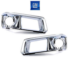 Cadillac CTS 2008-2014 Хромові решітки решітка рамка ліва права в передній бампер Нові Оригінал