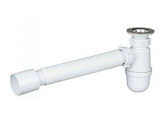 Сифон T0116 (Тюльпан) неірж. L = 800 мм d = 50 mm ТМ SOLO PLAST