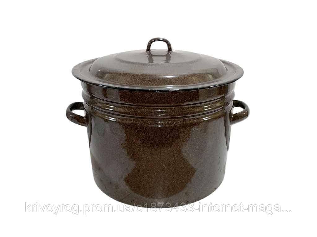 Бак єм. 40л /1 з кришкою Коричневий (I2830/1) ТМ IDILIA, фото 1