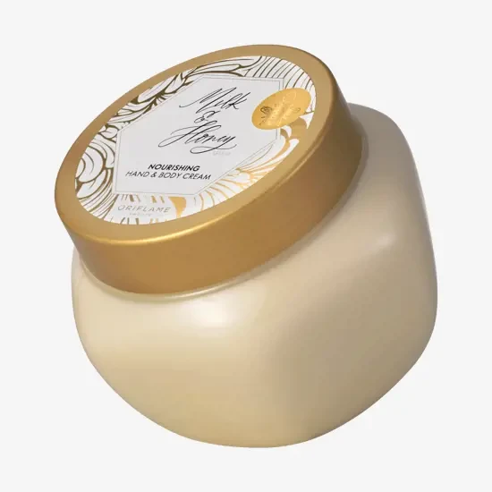 Живильний крем для рук і тіла Молоко та Мед, Milk & Honey Gold Oriflame 250 мл