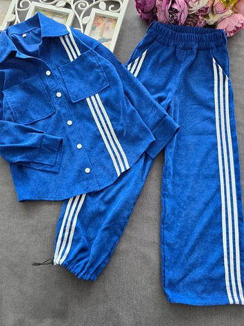 Костюм брючний з лампасами для дівчинки Ріма | на ріст 110-164р., фото 1