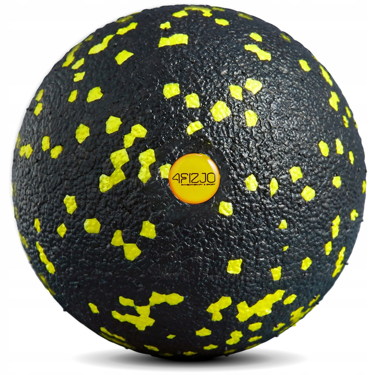 Масажний м'яч 4FIZJO EPP Ball 12 Black/Yellow (P-5907222931271), фото 1