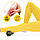 Масажний м'яч подвійний 4FIZJO EPP DuoBall 08 Black/Yellow (P-5907222931301), фото 8