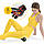 Масажний м'яч подвійний 4FIZJO EPP DuoBall 08 Black/Yellow (P-5907222931301), фото 3